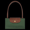 British Green Le Pliage Original L Tote bag